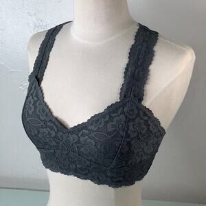 Free people lace non padded racerback bralette size small NWT